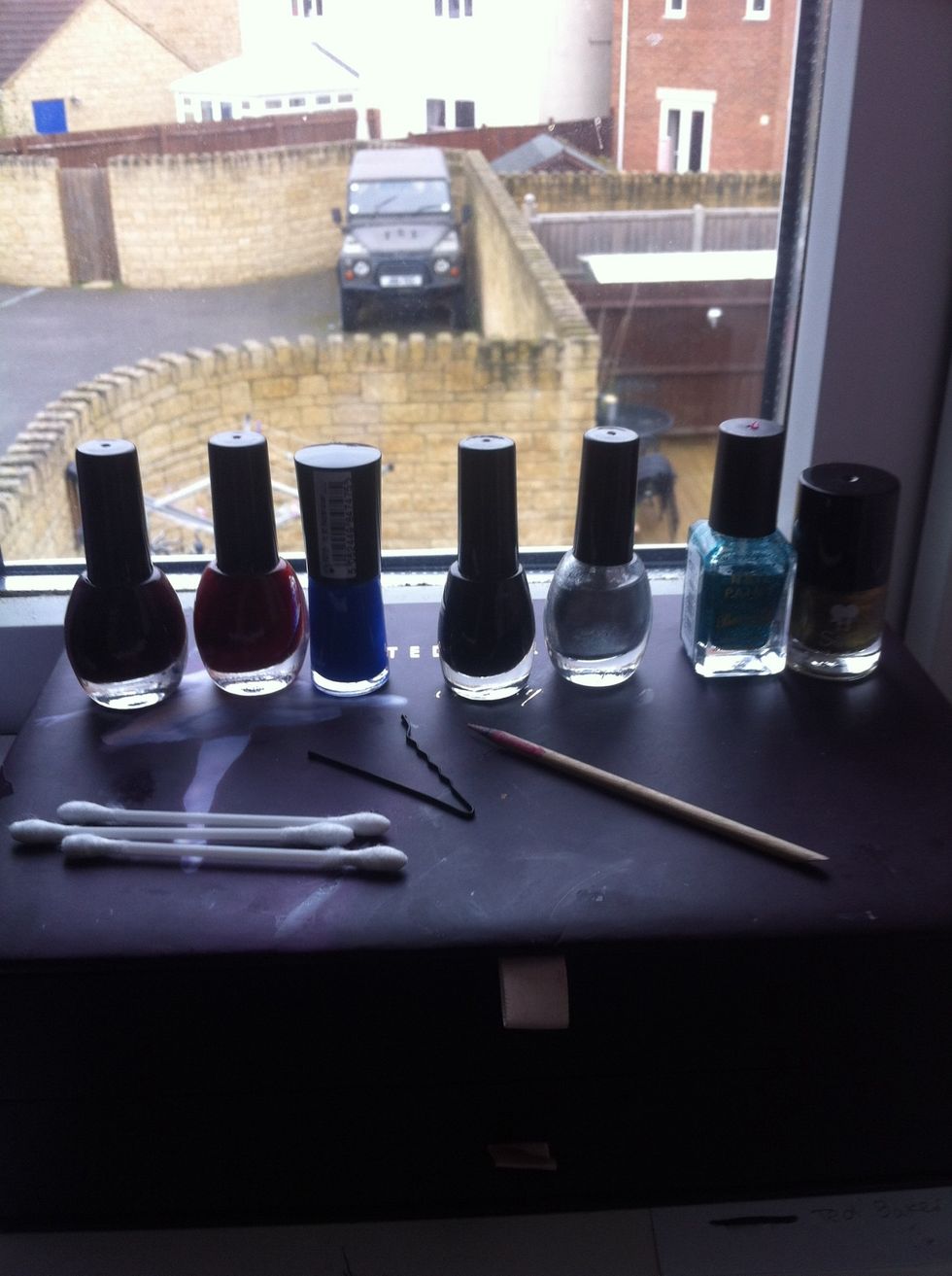 Here is an image of all the supplies I forgot to add tweezers