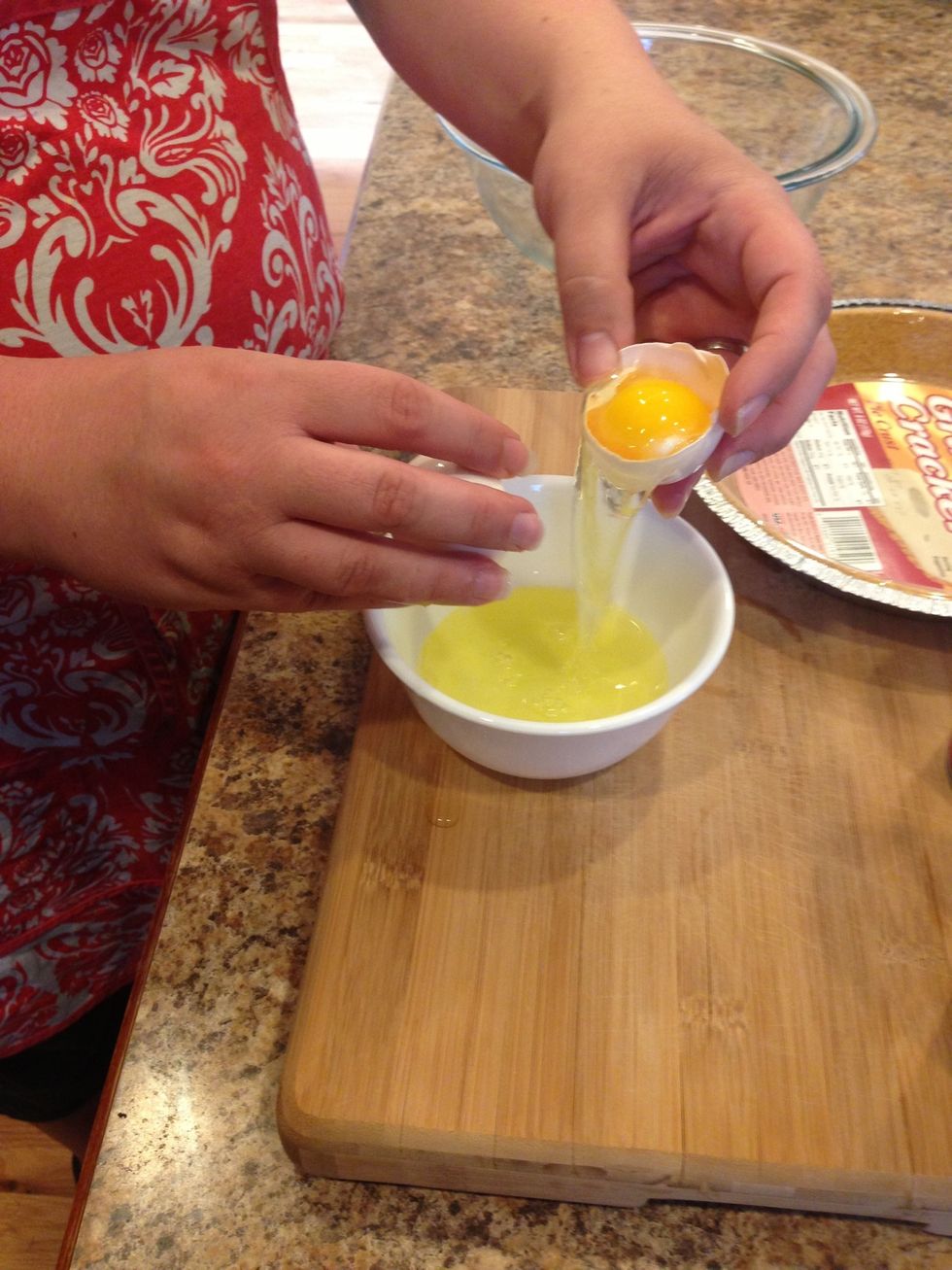 Here is another picture of how to separate the whites