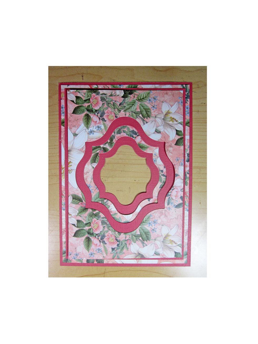 Here is how the pieces will look once they are cut out and then layered together.