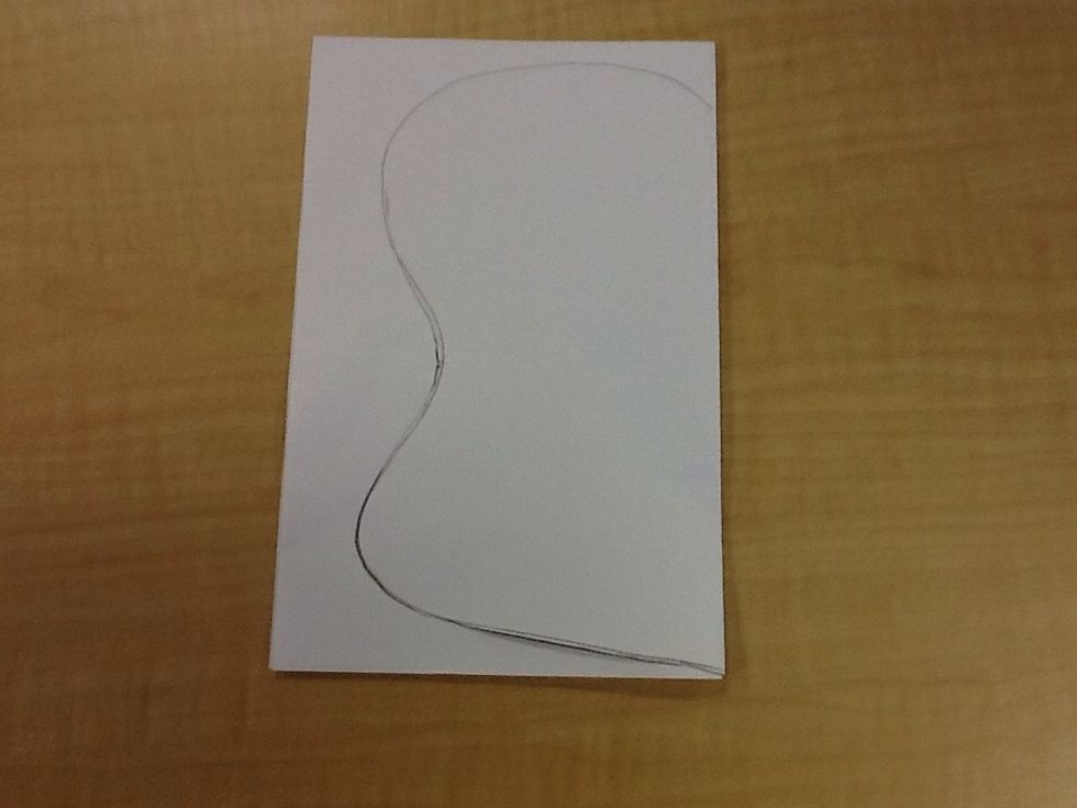 Here is how we traced our wing shape.