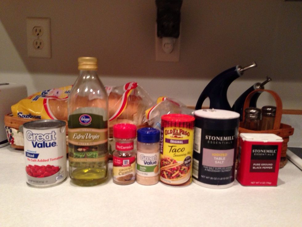 Here is ingredients that your going to need.