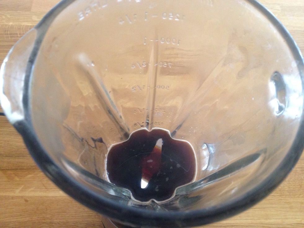 Here is is with water added to dilute the powder