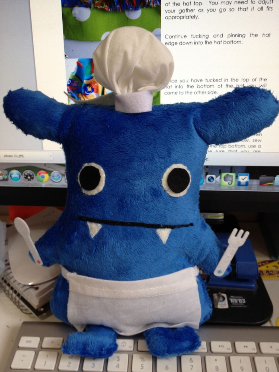 Here is my Monty the Cook!