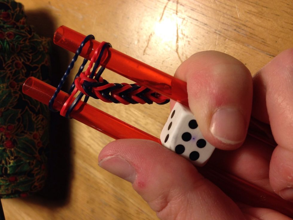 Here is small fishtail start. Continue to desired length.