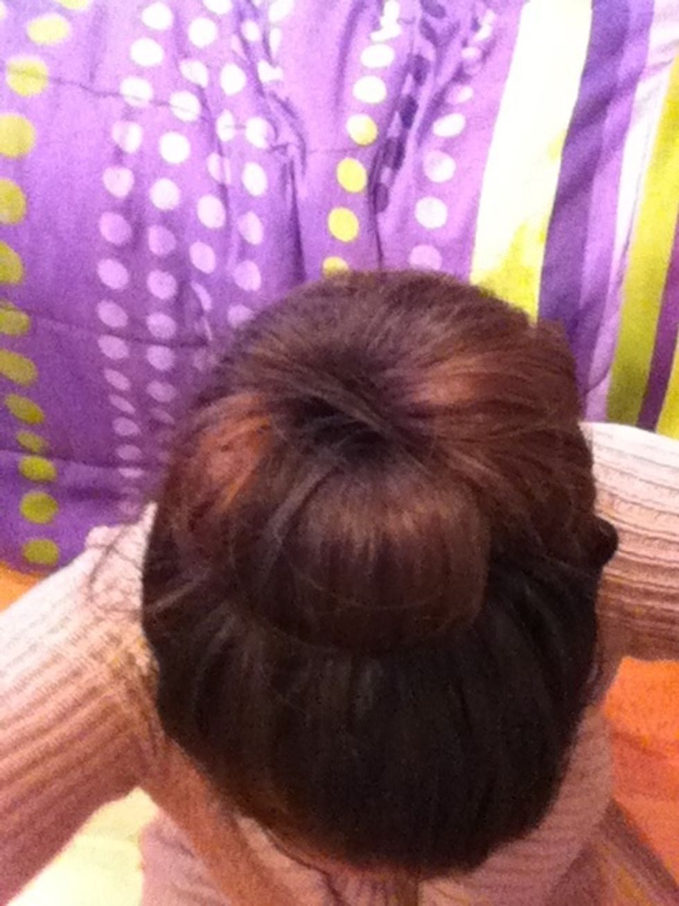 Here is the bun