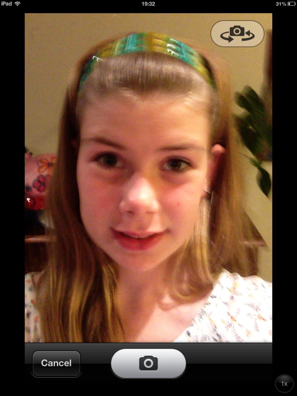 Here is the camera