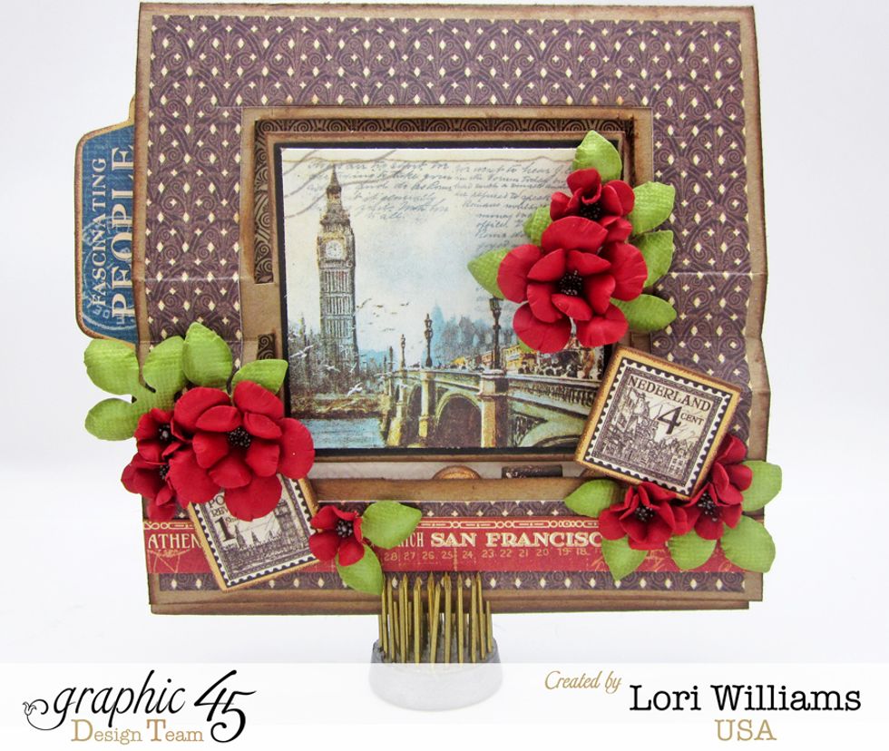 Here is the card closed and a front shot view.