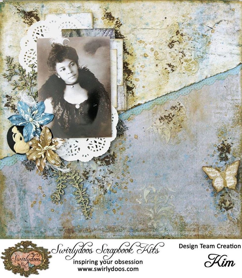 Here is the completed layout.