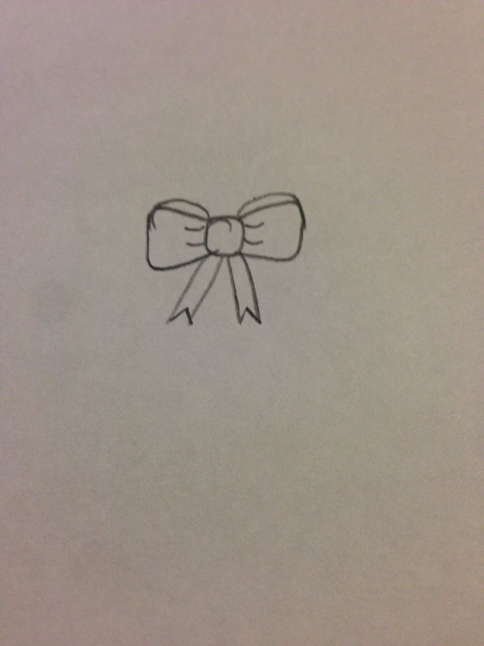Here is the cute ribbon.