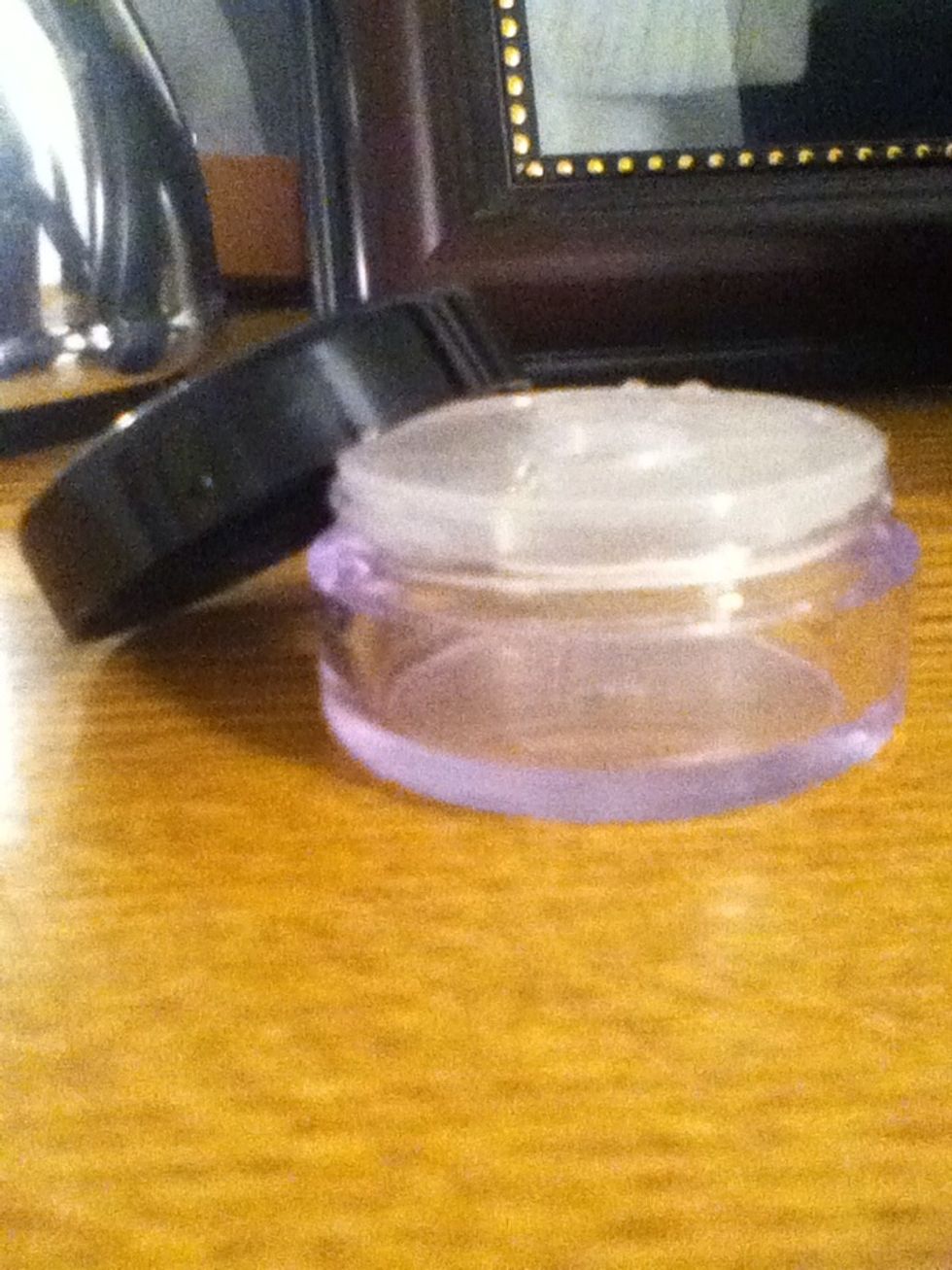 Here is the empty container ill be putting my concealer in