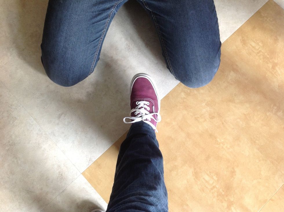 Here is the final product. Now you can tie your shoes and no longer have to worry about tripping and falling.