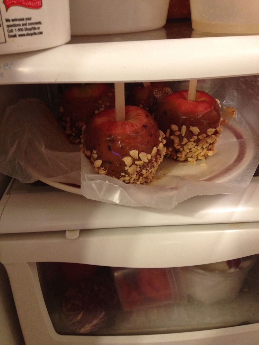 Here is the finish look. Let the Carmel cool for 15 minutes or overnight. I had one and O.M.G!\ud83d\ude04\ud83d\ude0d soooo good.