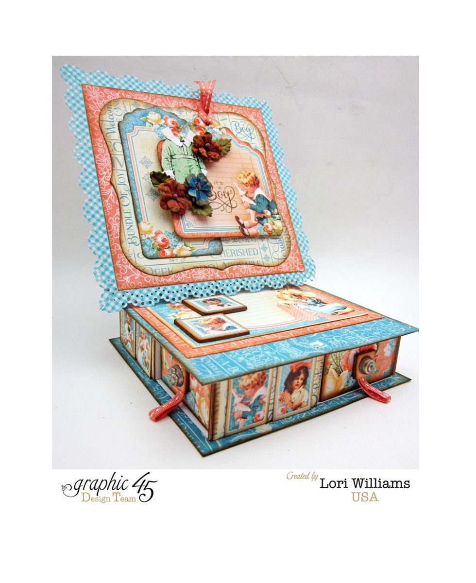 Here is the finished card opened up.