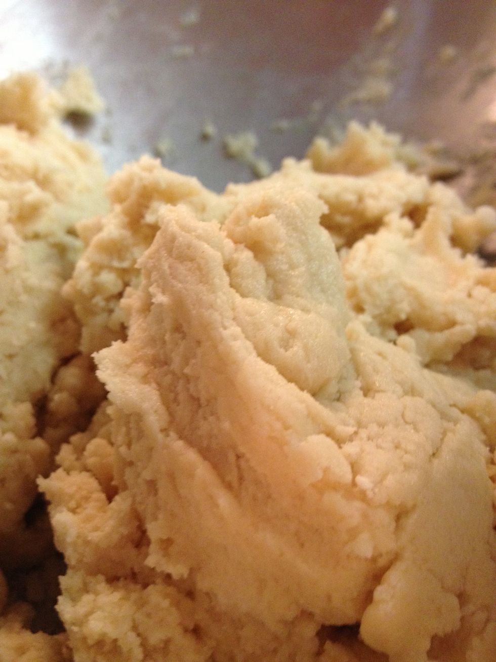 Here is the finished cookie dough.