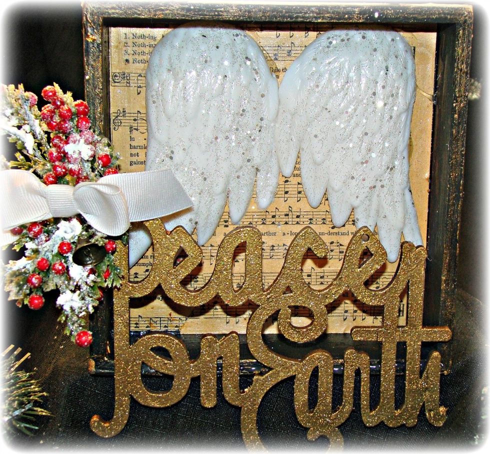 Here is the finished diorama.