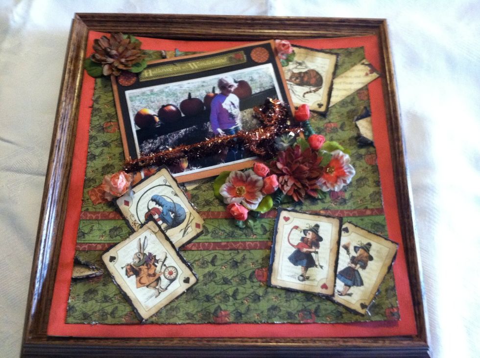 Here is the finished layout. Wish me luck!