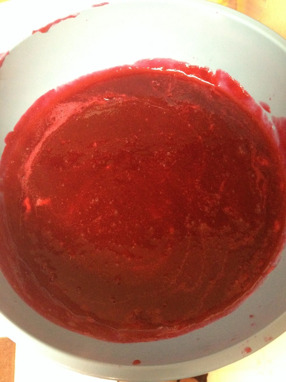 Here is the finished product! Stick in the fridge to set up or eat it as is! Enjoy!