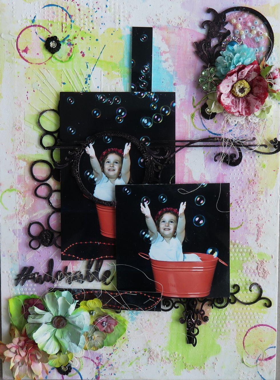 Here is the finishes canvas.