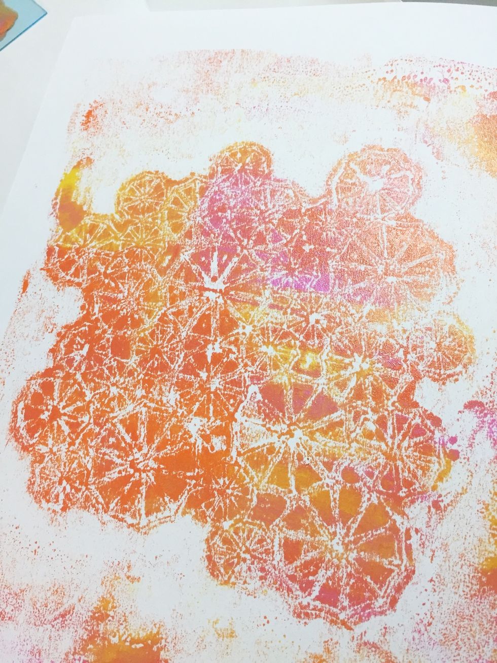 here is the "ghost print".