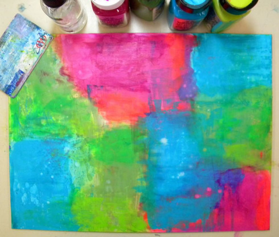 Here is the project so far.