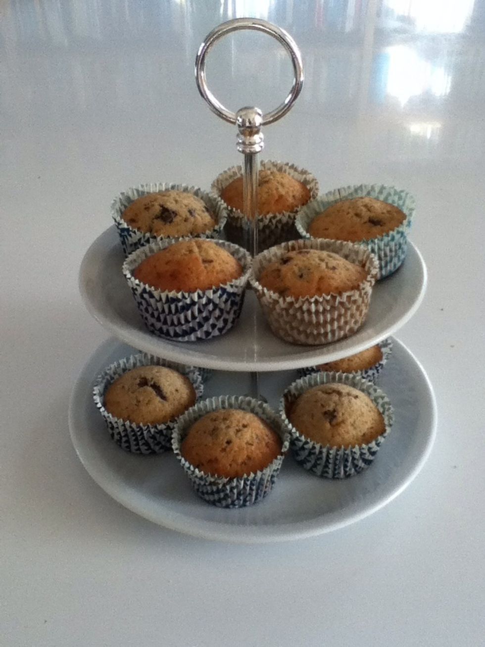 Here is the result! I made some frosting for decoration, but you could also eat them as they are.