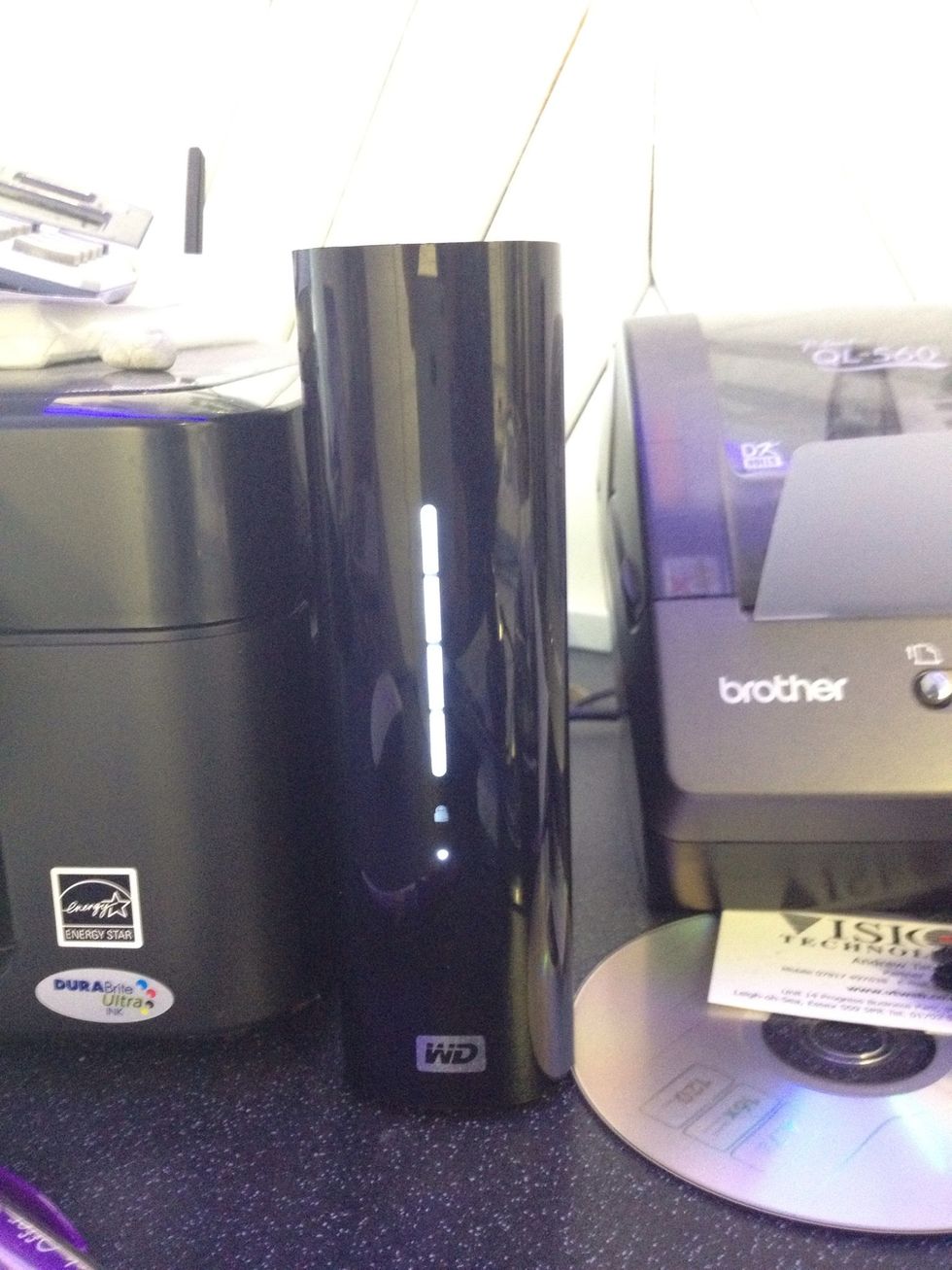 Here is the same drive put back together and running.