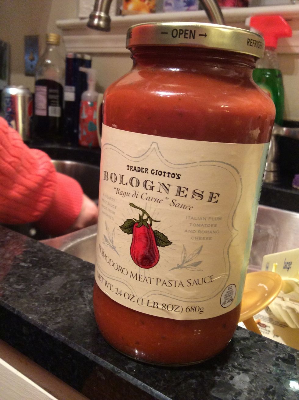 Here is the sauce I am using. It is from trader joes.
