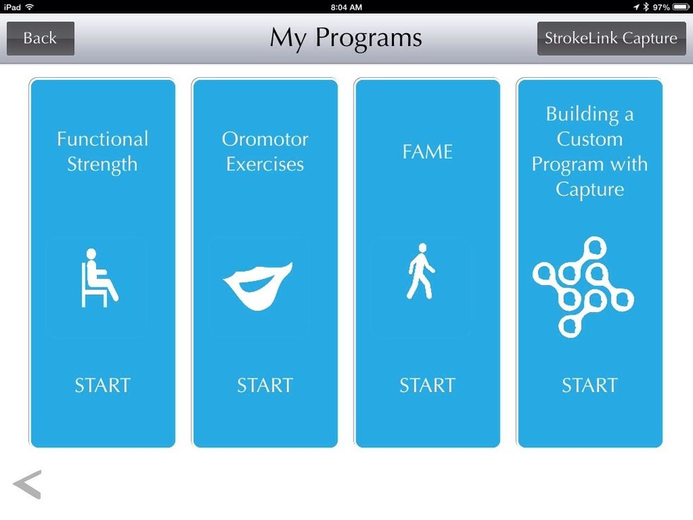 Here is the second page of "my Programs"
