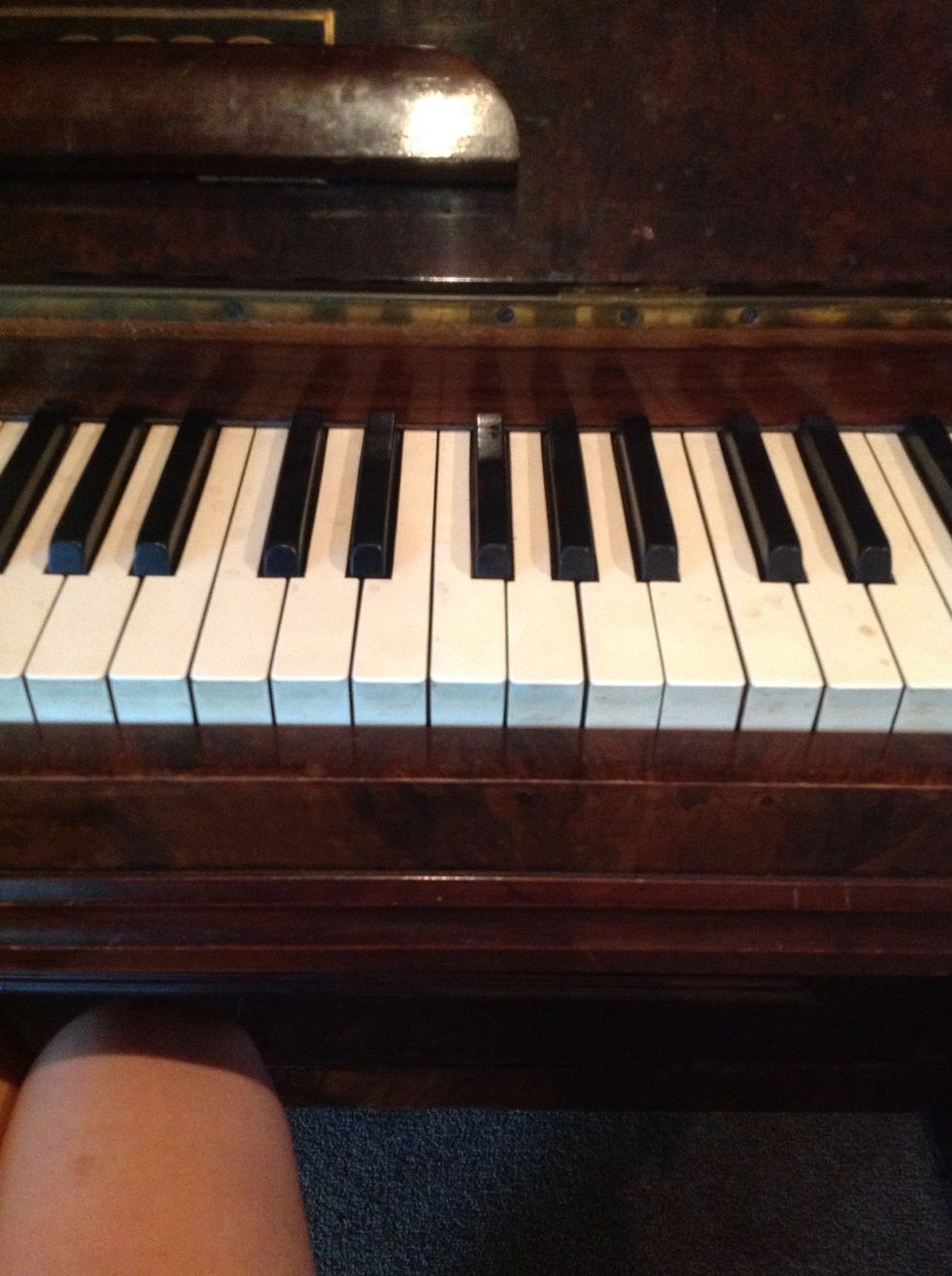 Here is the section we will be using <- last slide for the section on the piano