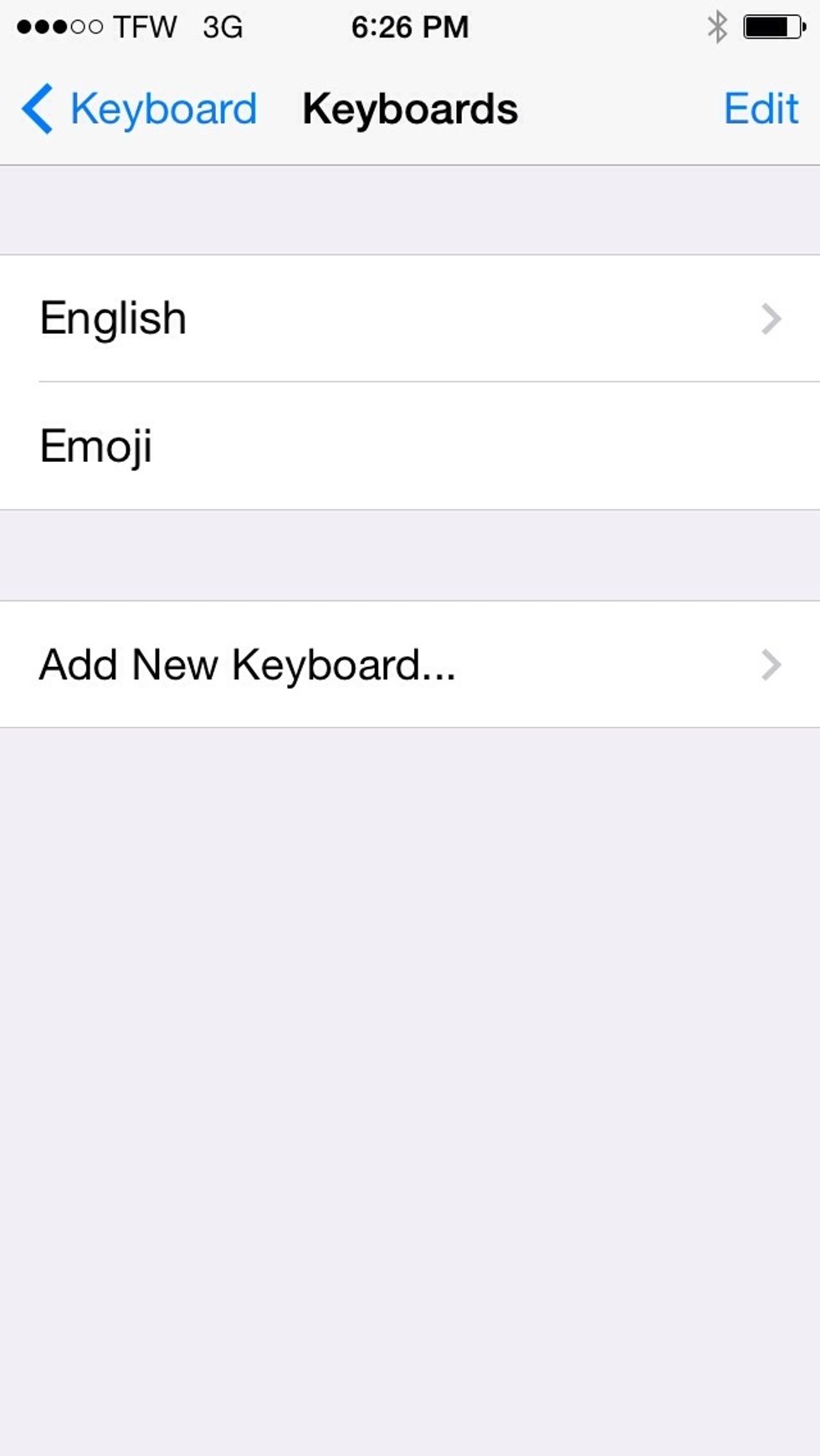 Here is what it looks like when you go to hit "Add a new keyboard"