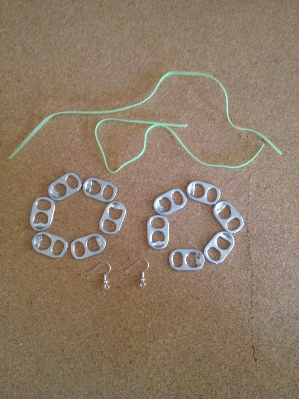 Here is what you will need to make the earrings :)