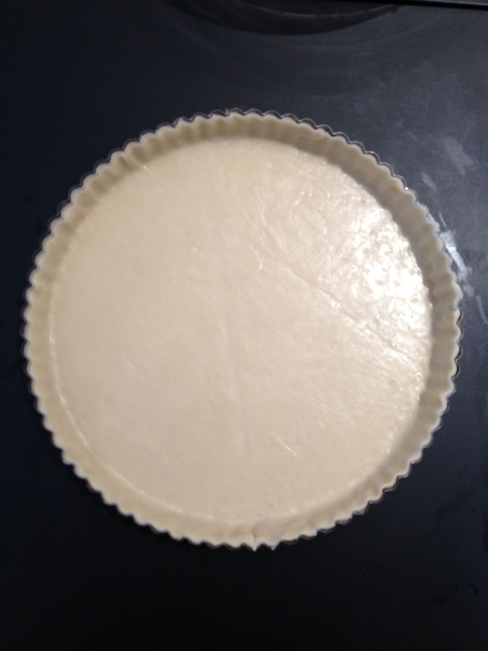 Here is you mould ready to go to the fridge