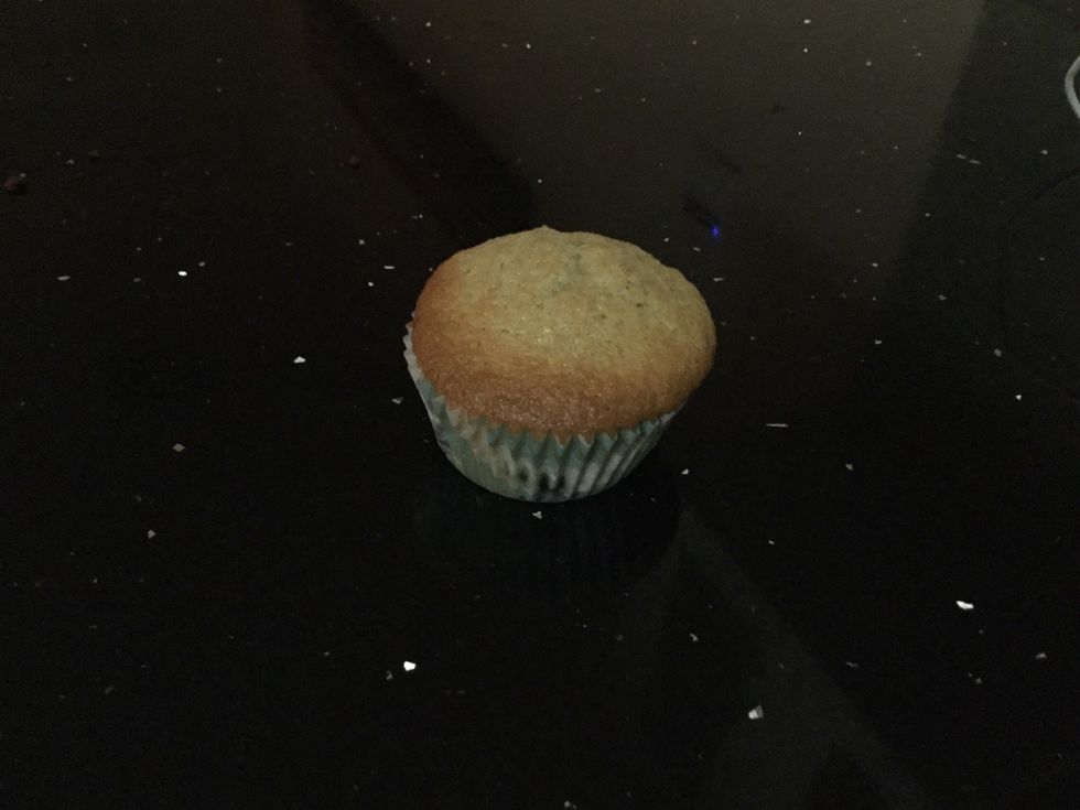 Here is you muffin ready enjoy and relax