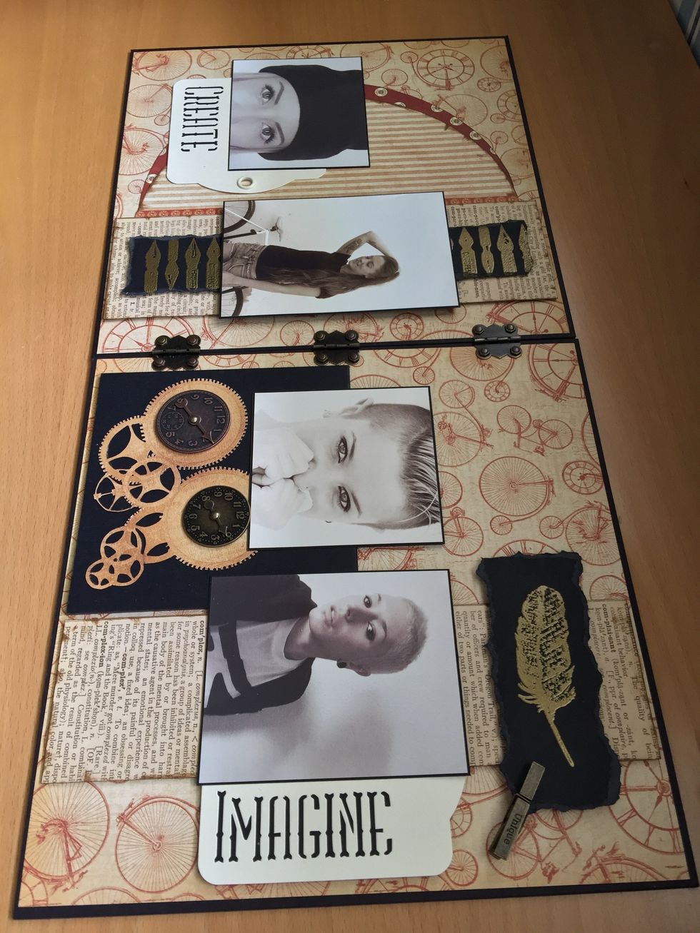 Here it is a view of both pages.