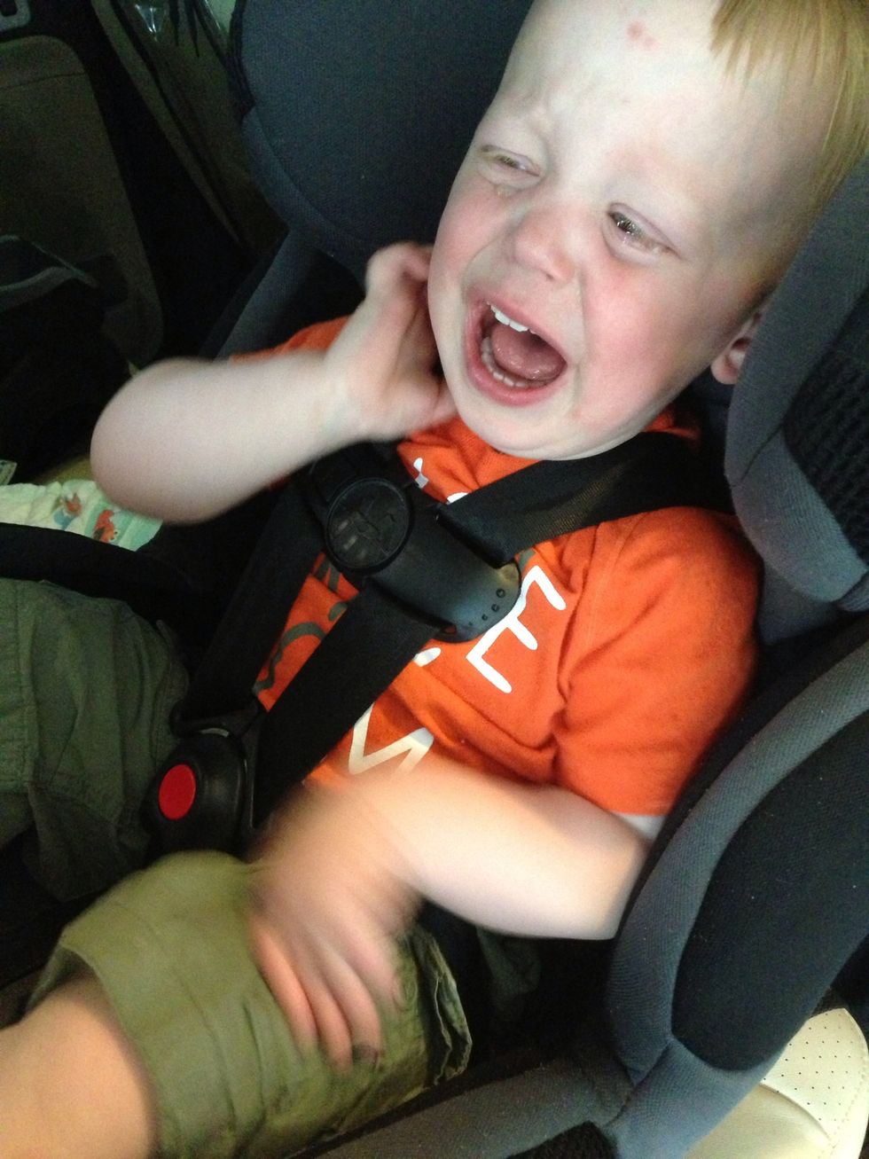 Here's a common scenario. Clips are done up and...