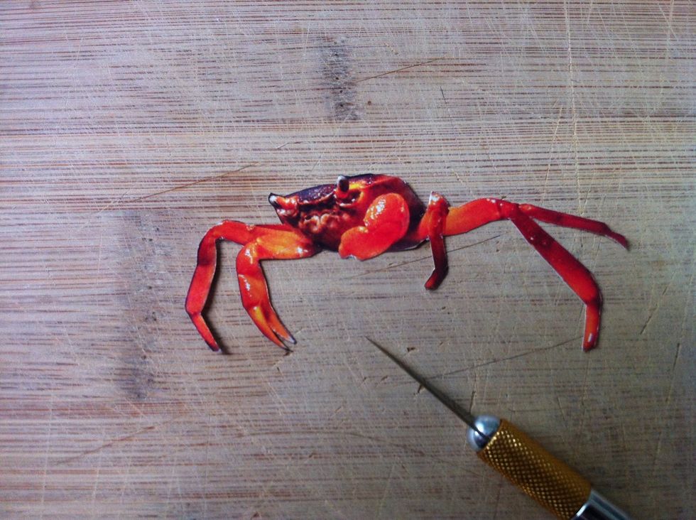 Here's a finished clipping... Crabs!!!