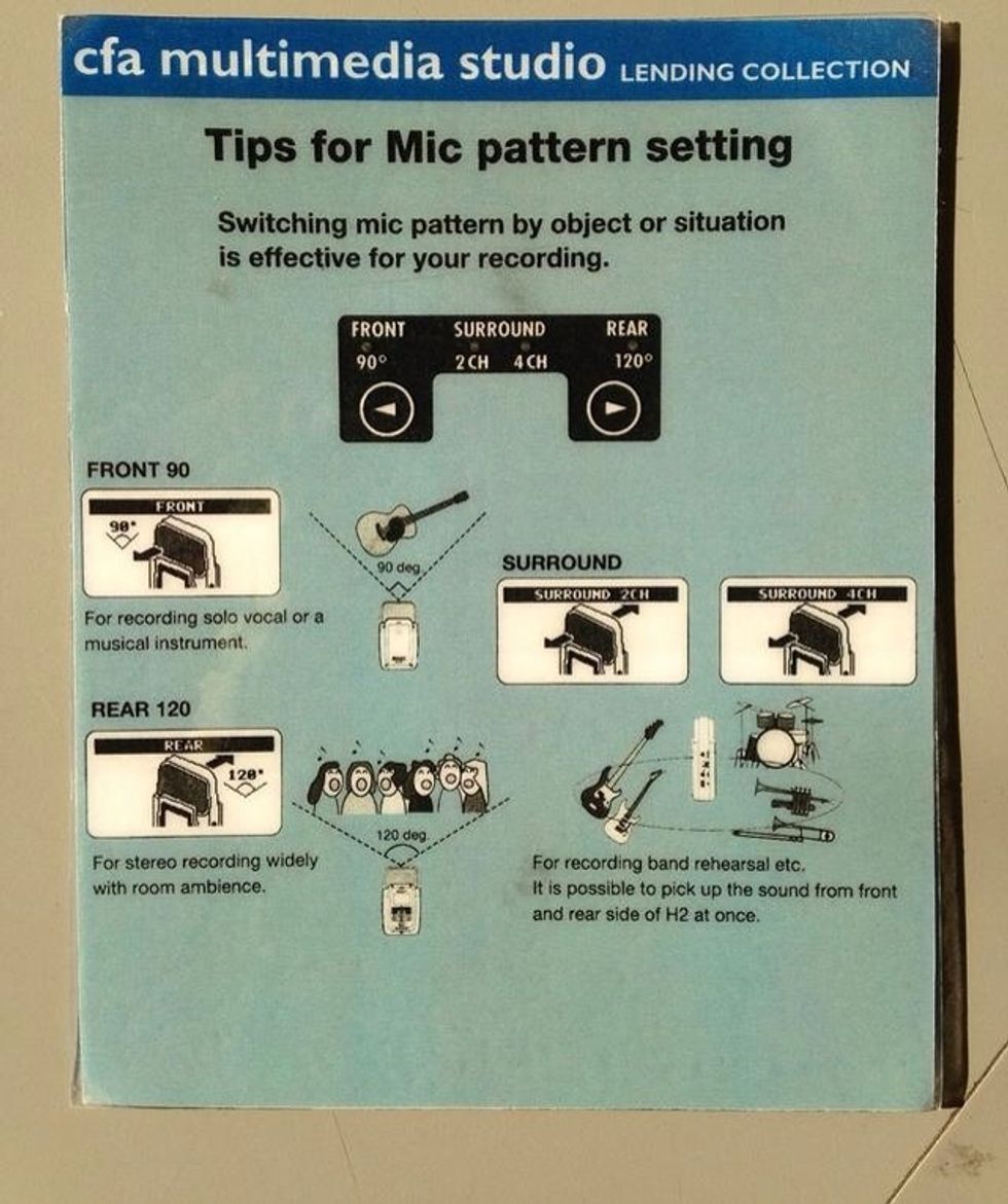 Here's a helpful guide on how to choose a suitable Mic pattern setting!