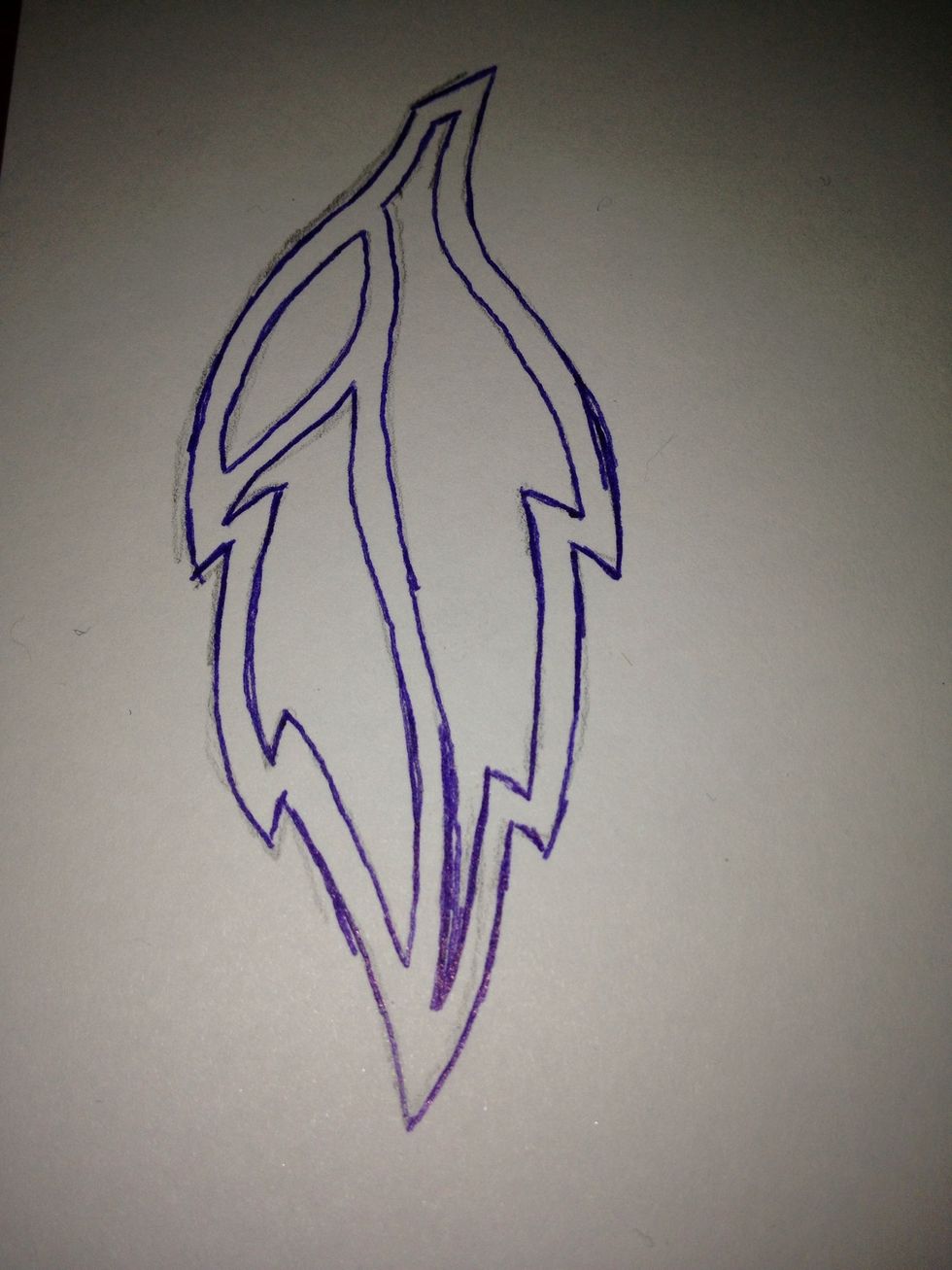 Here's a really fun part, now you get to create different shapes and patterns to cut out and make into earrings.