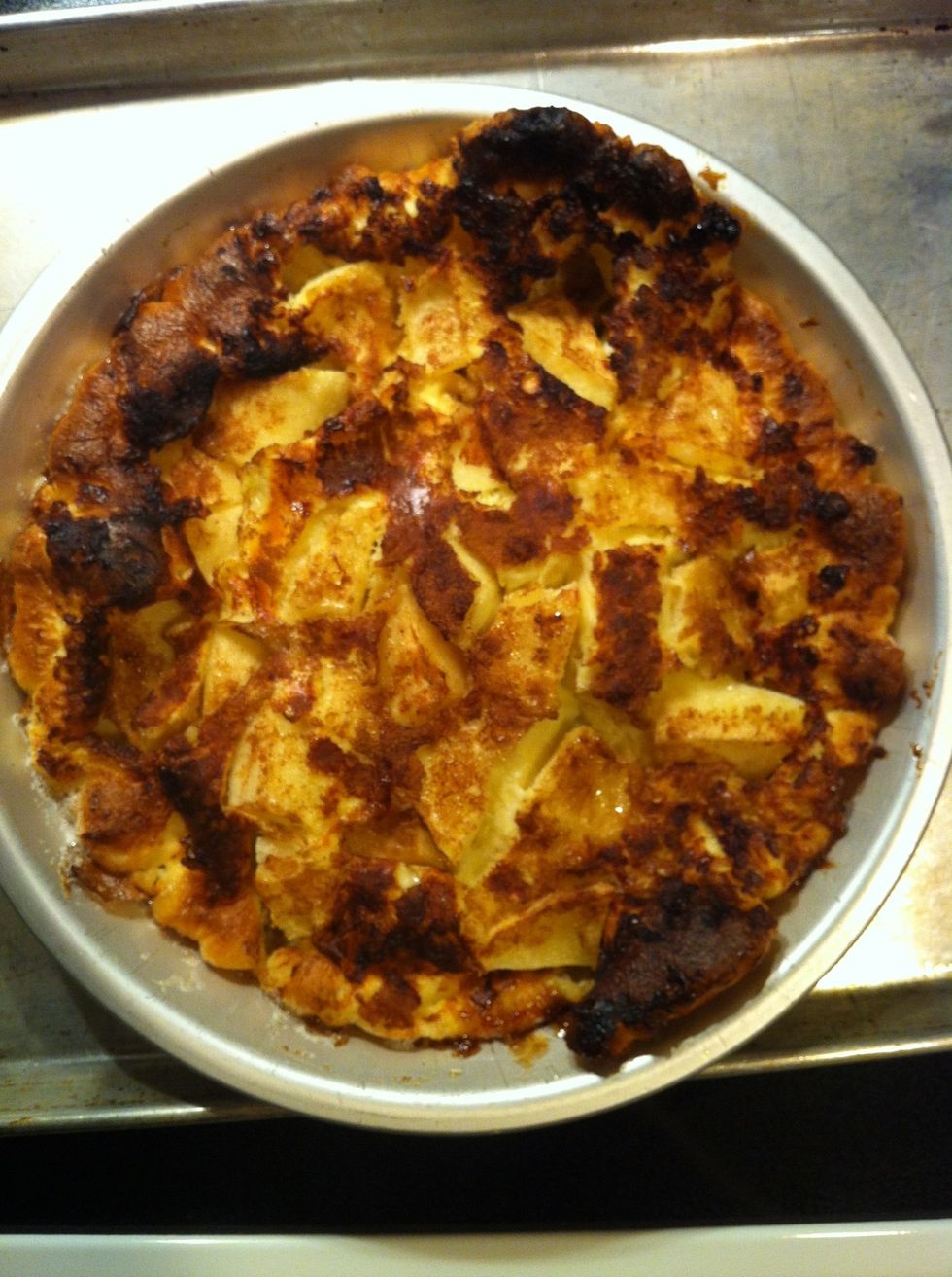 Here's after the broil