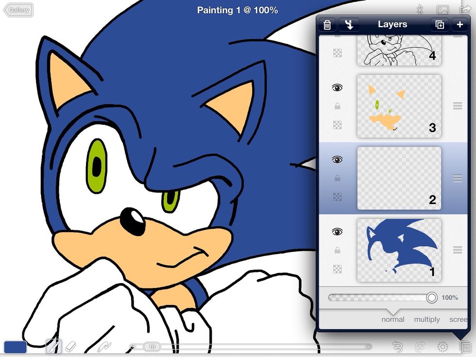 Here's how all of my layers look.