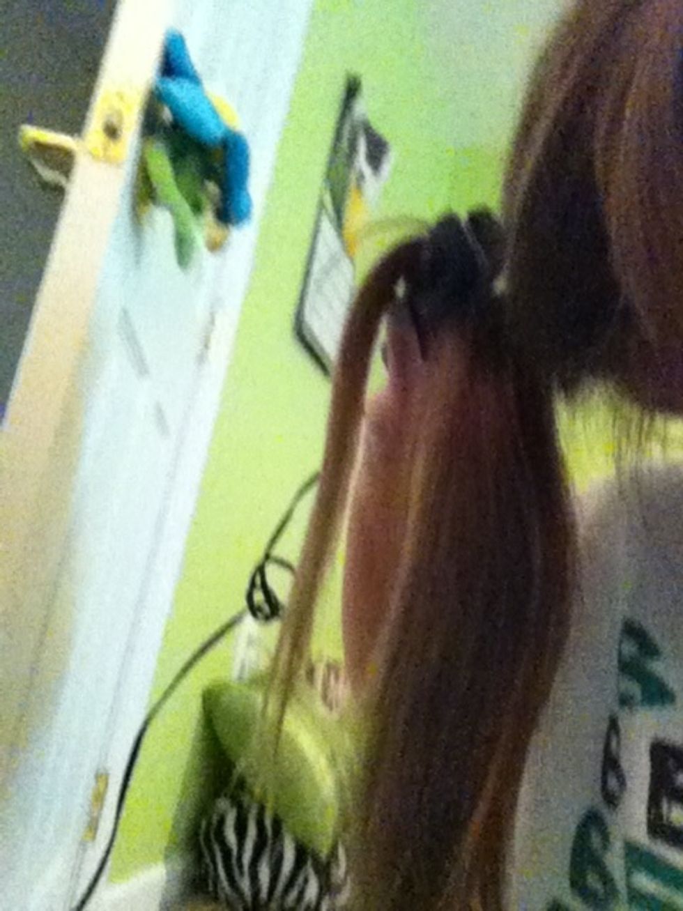 Here's how to with pics. Hold the tool up like so and slide it down like