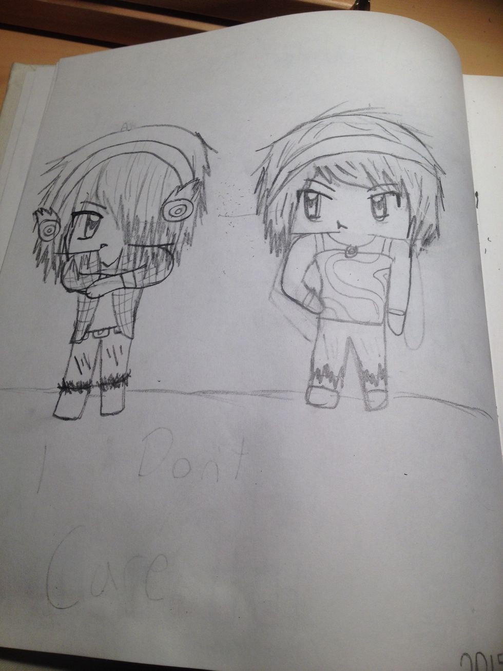 Here's one of my previous drawings..
