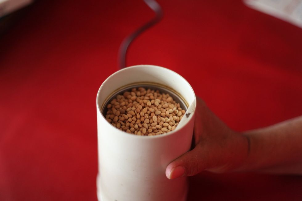 Here's one of the ingredients that I couldn't find an English name for, but we call it Mahlab. I'd appreciate your help if anyone knows the English name. We use this for indigestion as a tea.