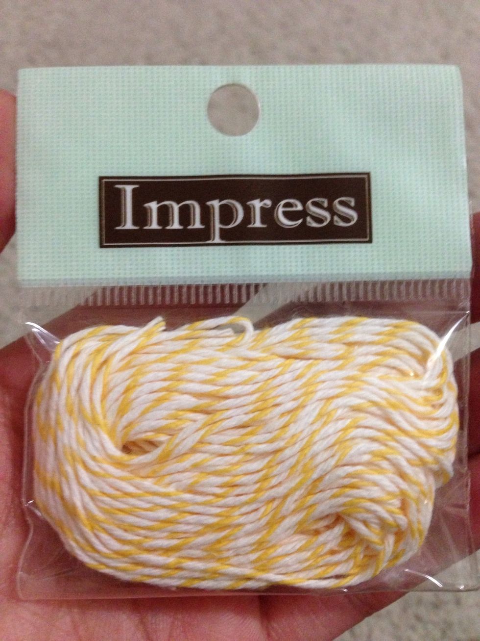 Here's some colorful one you can purchase at Impress!! Of course Michael's or any other craft store would carry these supplies as well.