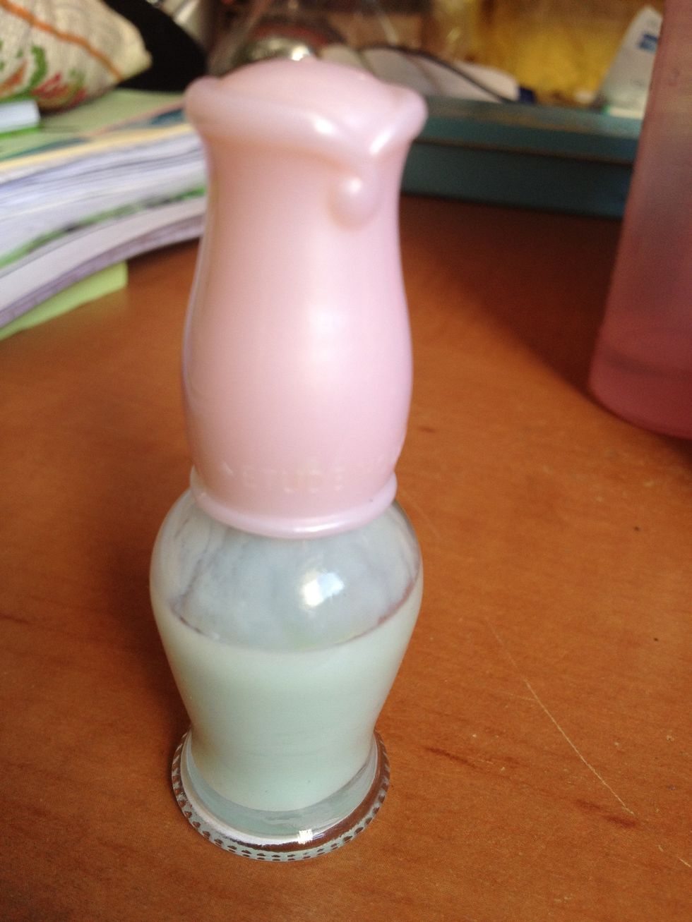 Here's the base coat I used. It's a small, cheap bottle from \u00c9tude House that cost SGD$2.50. I don't bother getting really expensive bases, but you can if you like.
