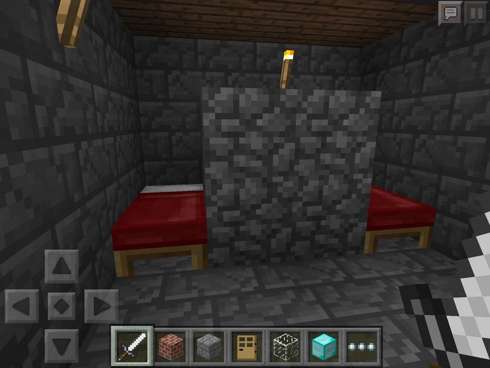 Here's the complete bedroom.