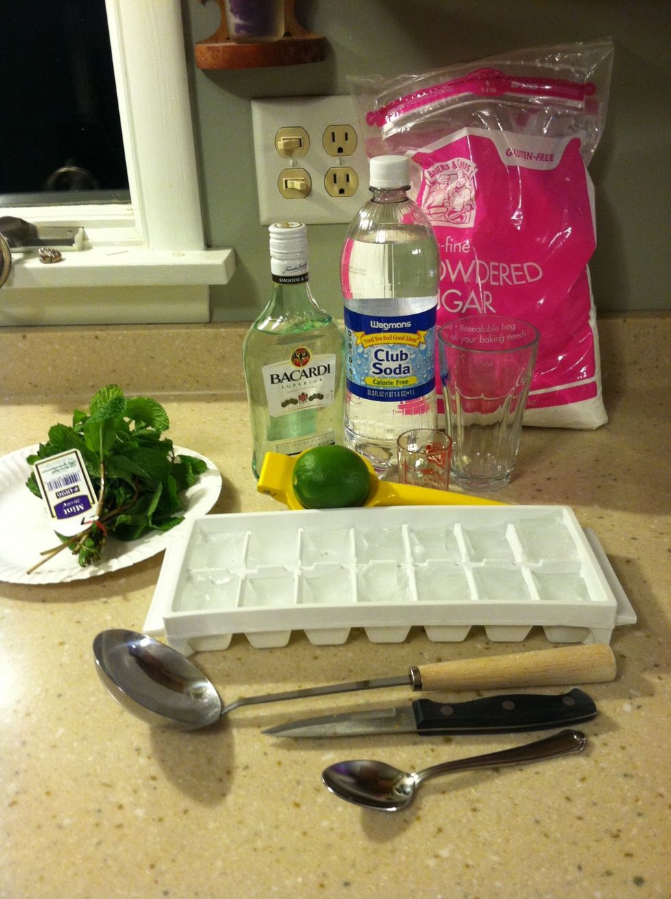 Here's the ingredients!