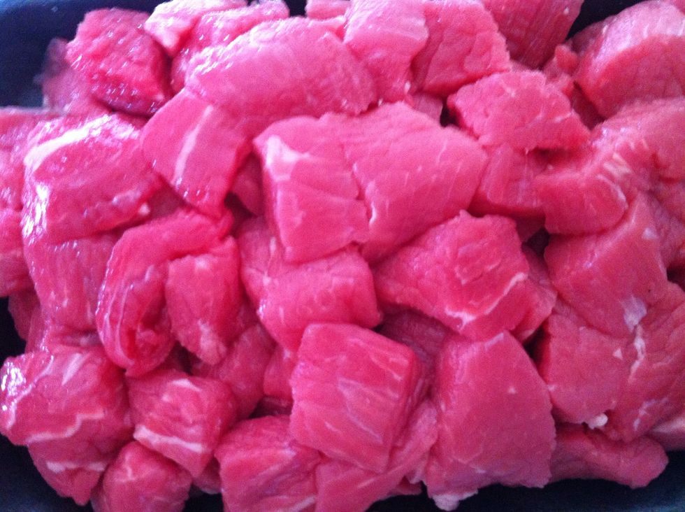 Here's the meat you will be using. (the next picture Shows you the kind of meat :)) buy as much as you need.