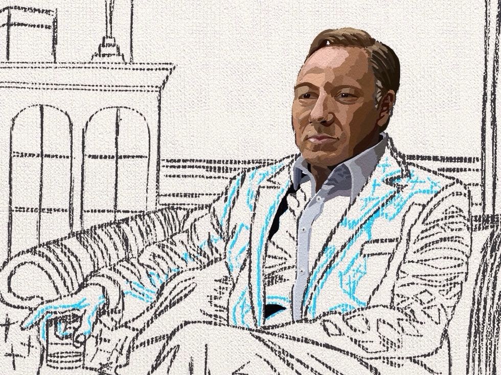 Here's the rendered face with the collar of the shirt. I'm going for an unblended yet realistic approach unlike the first part of this guide.