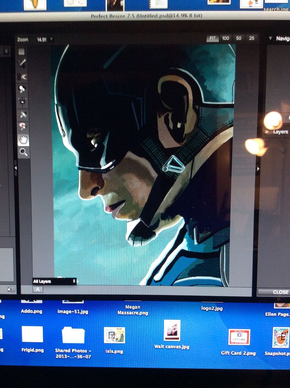 Here's the resized version. You save and then you're done.